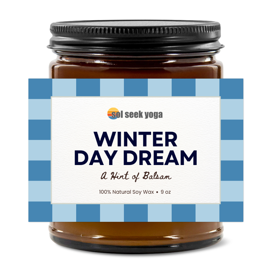 Sol Seek Winter Day Dream: Balsam Soy Candle