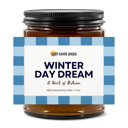 Sol Seek Winter Day Dream: Balsam Soy Candle