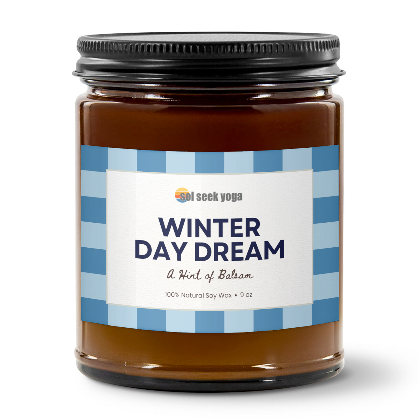 Sol Seek Winter Day Dream: Balsam Soy Candle